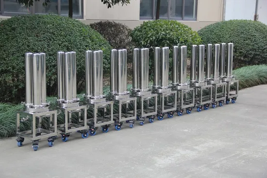 Sanitary Stainless Steel Filter Housing Manufacturers Single Cartridge Filter Housing